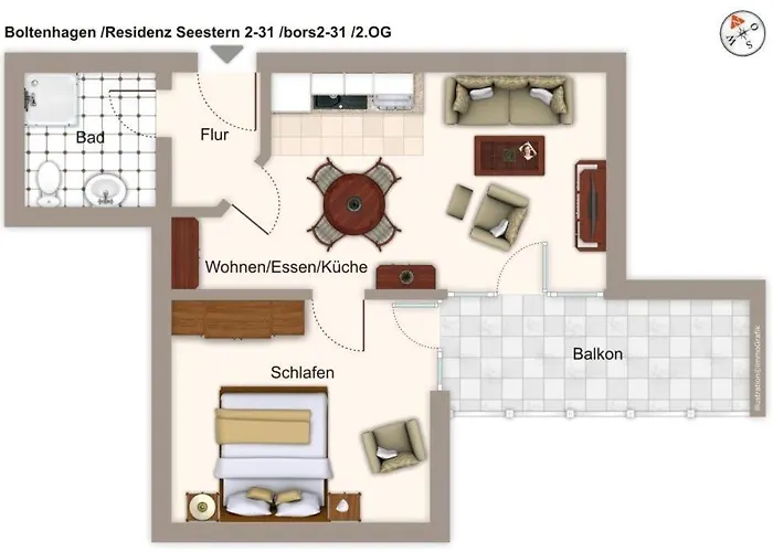 Residenz Seestern Residenz Seestern 2-31